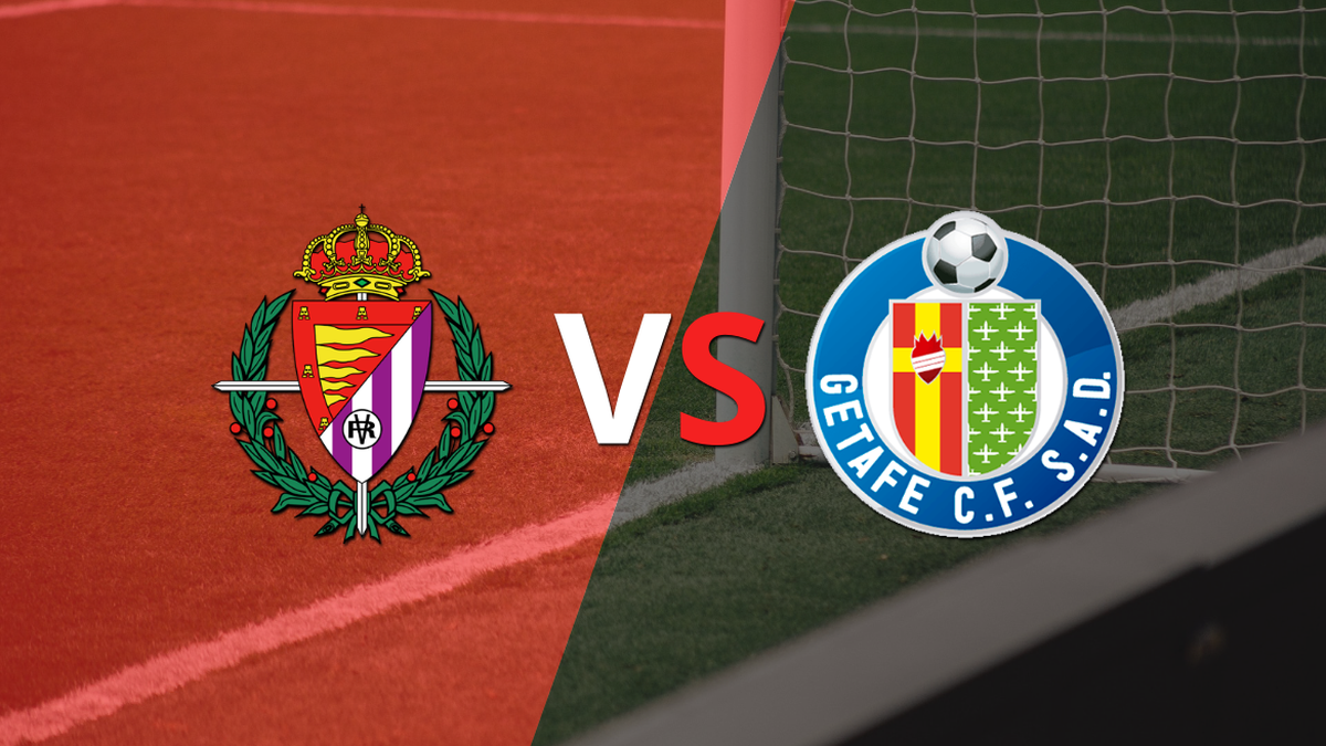 The match between Valladolid and Getafe begins at the José Zorrilla Municipal stadium