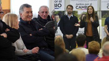 Mauricio Macri participó en un encuentro en San Isidro. María Eugenia Vidal en José C.Paz.