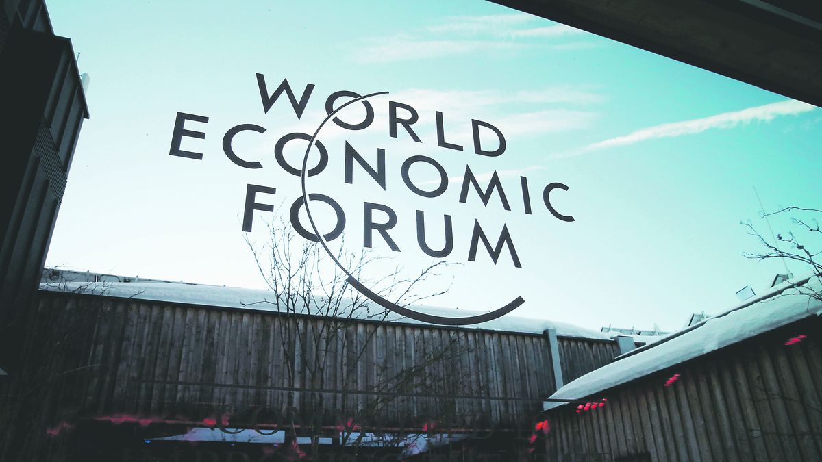 the two main challenges, according to the Davos Forum