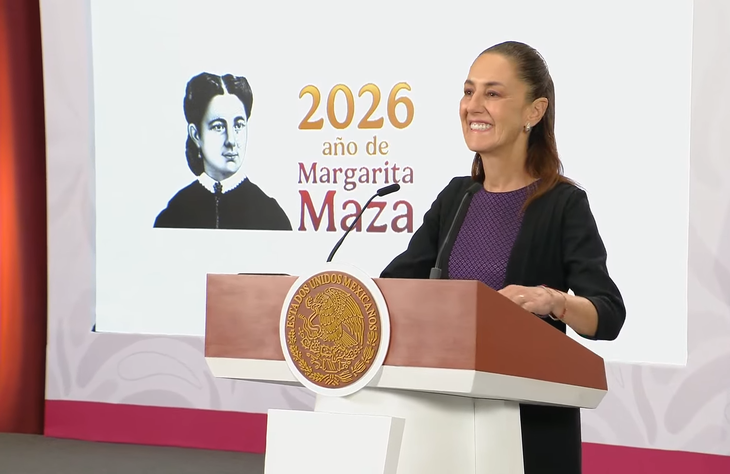 La presidenta Claudia Sheinbaum en la Mañanera del Pueblo. La presidenta Claudia Sheinbaum en la Mañanera del Pueblo.