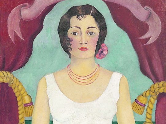 frida kahlo. &ldquo;Retrato de una dama en blanco&rdquo; y &ldquo;Cesta de flores&rdquo;, ambas de la artista mexicana, se subastar&aacute;n ma&ntilde;ana y el jueves.