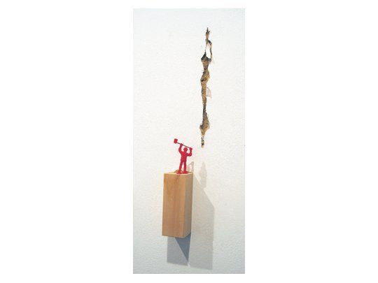 Obra de Liliana Porter, quien hoy será entrevistada por Laura Batkis, en el marco de la 8a. Semana de las Artes que organizan Arte al Día y el Ministerio de Cultura porteño.