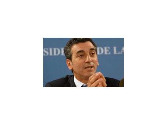 Florencio Randazzo, ministro de Interior y Transporte.