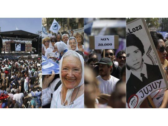 En multitudinaria marcha, organismos de DDHH lanzaron duras críticas al Gobierno