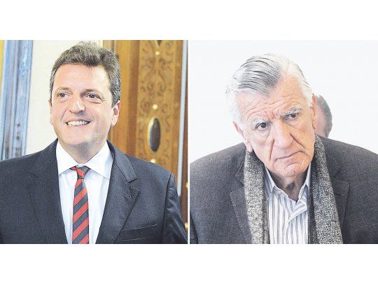 Sergio Massa y José Luis Gioja