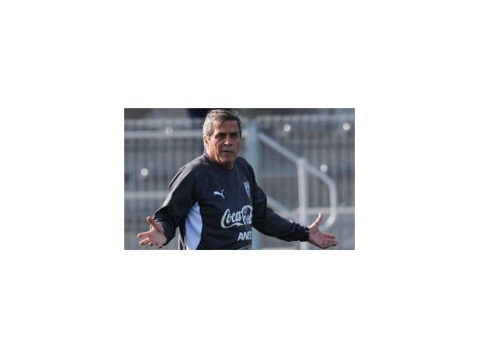 El entrenador de la selección de Uruguay, Oscar Washington Tabárez.