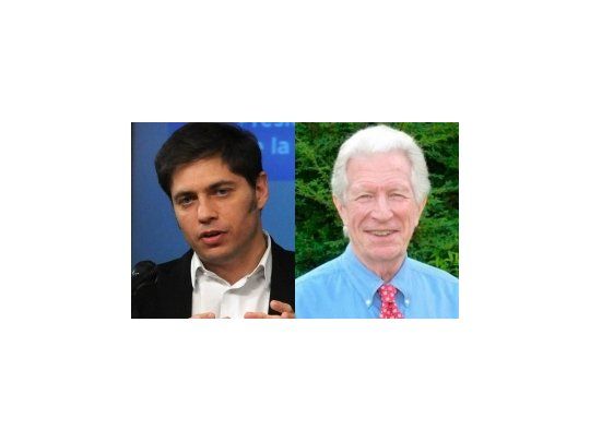 Axel Kicillof y Daniel Pollack