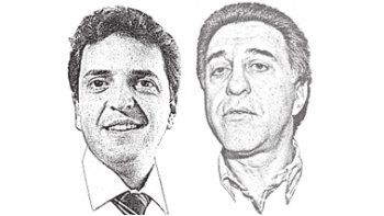 Néstor Pitrola y Sergio Massa