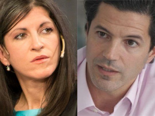 Fernanda Vallejos y Luciano Laspina.&nbsp;