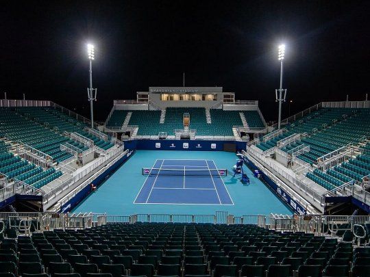 El Miami Open es uno de los torneos suspendido. El tenis también se vio severamente afectado por el coronavirus.