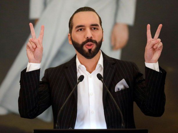 El presidente de El Salvador, Nayib Bukele. El presidente de El Salvador, Nayib Bukele.