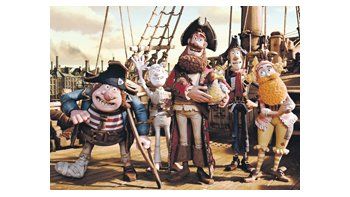 «¡Piratas!» demuestra que la técnica de animación de figuras de plastilina luce muy bien en 3D, y aunque la trama es demasiado delirante tiene algunos gags muy divertidos.