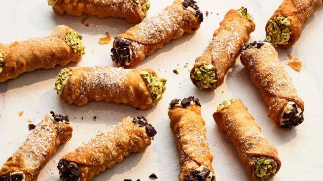 Recetas: cannolis.