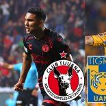 Tijuana y Tigres se enfrentarán este miércoles 26 de noviembre en la ida por los cuartos de final del Apertura. Tijuana y Tigres se enfrentarán este miércoles 26 de noviembre en la ida por los cuartos de final del Apertura.
