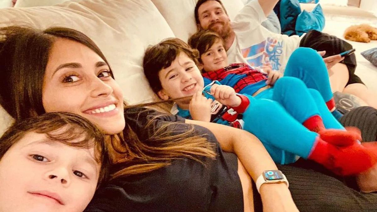 El Tierno Mensaje De Antonela Roccuzzo Y Sus Hijos A Lionel Messi