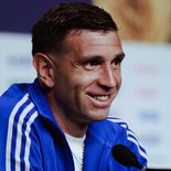 Emiliano Dibu Martínez habló en la conferencia de prensa previa a la final del Mundial 2026. Emiliano Dibu Martínez habló en la conferencia de prensa previa a la final del Mundial 2026.