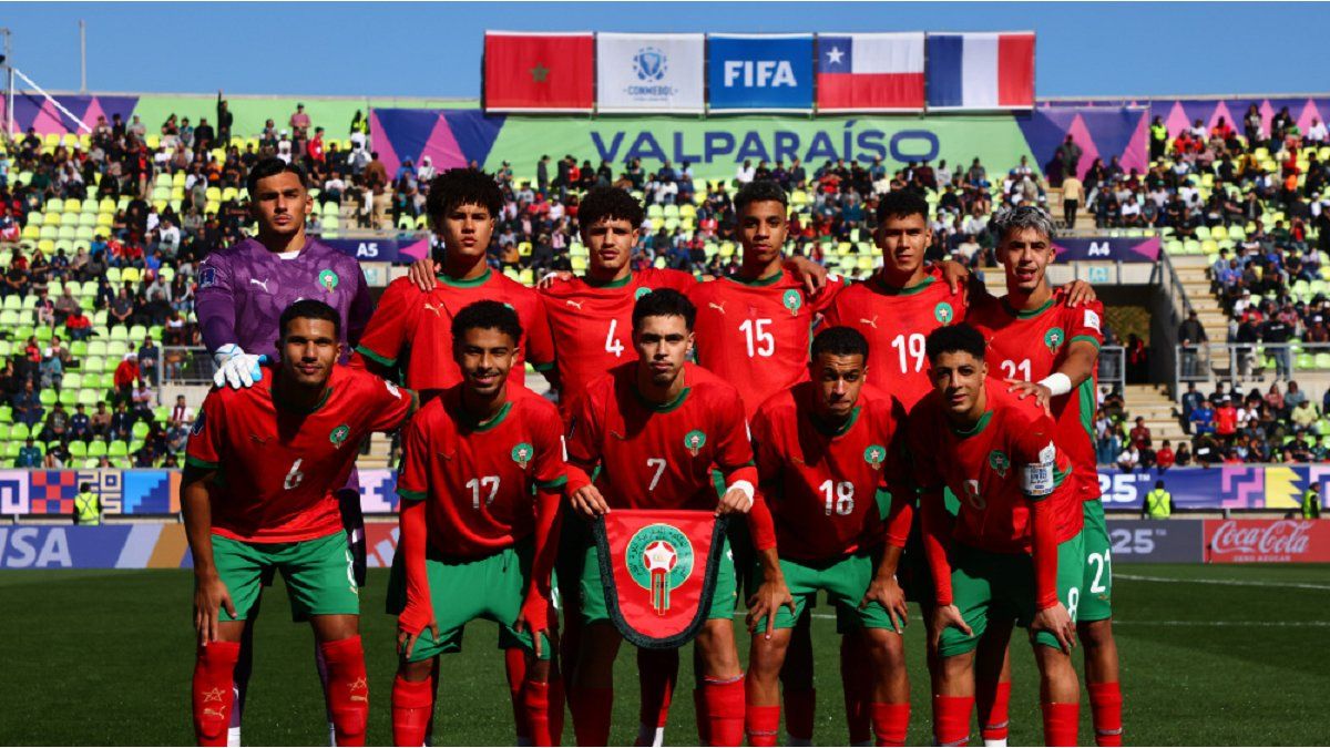 The French influence in Morocco U-20 champion: the figure and other players were born in France