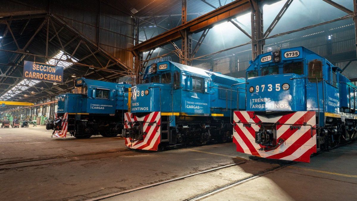 Argentine Trains transported more than 5.5 million tons so far this year