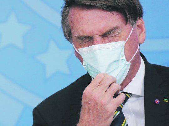 INCORREGIBLE. Jair Bolsonaro no deja de sorprender en su negacionismo ante el covid-19.