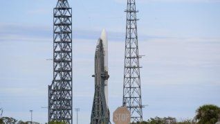 Cohete New Glenn, de la empresa Blue Origin. Cohete New Glenn, de la empresa Blue Origin.