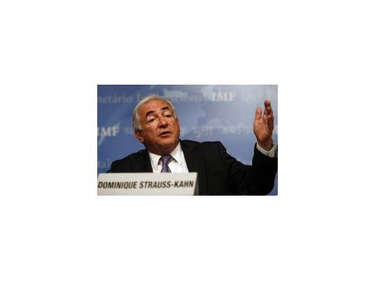 El director gerente del FMI, Dominique Strauss-Kahn.