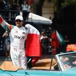 Checo Pérez, con malestar físico.