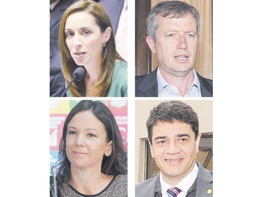 María Eugenia Vidal, Emilio Monzó, Carolina Stanley y Jorge Macri