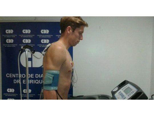 Rossi se sometió a la revisión médica.