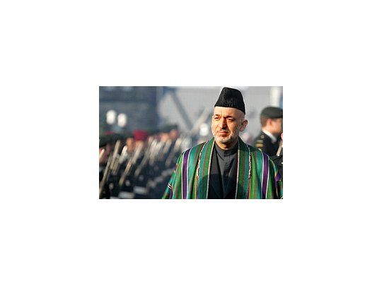 Hamid Karzai, presidente de Afganistán