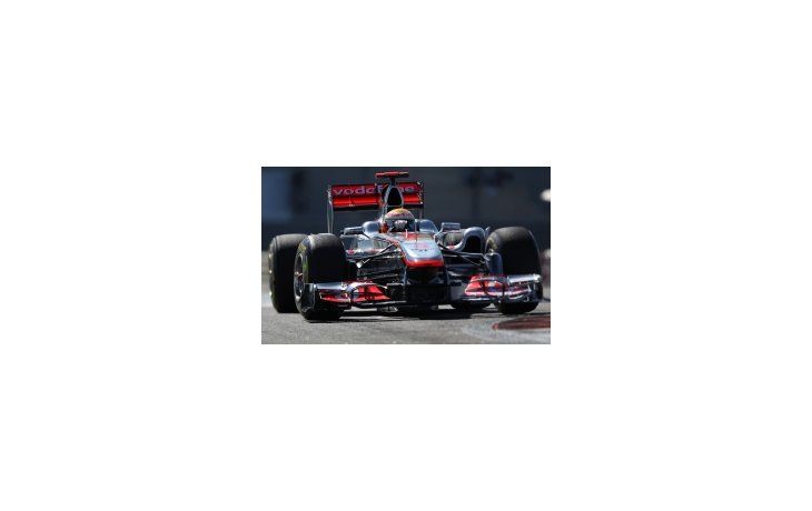 Hamilton fue el más rápido en los libres en Abu Dabi.