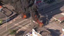 La polícia detuvo a 12 sospechosos por los incendios.&nbsp;