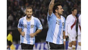 ámbito.com | Palacio y Lavezzi, dos de las figuras de la noche.