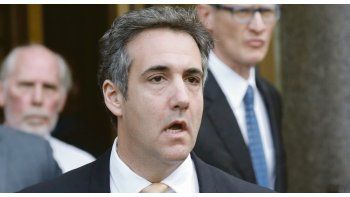 ARREPENTIDO. Michael Cohen, exhombre de confianza de Donald Trump. Una vez dijo estar “dispuesto a recibir un tiro” por él. Ahora lo expone ante la justicia.