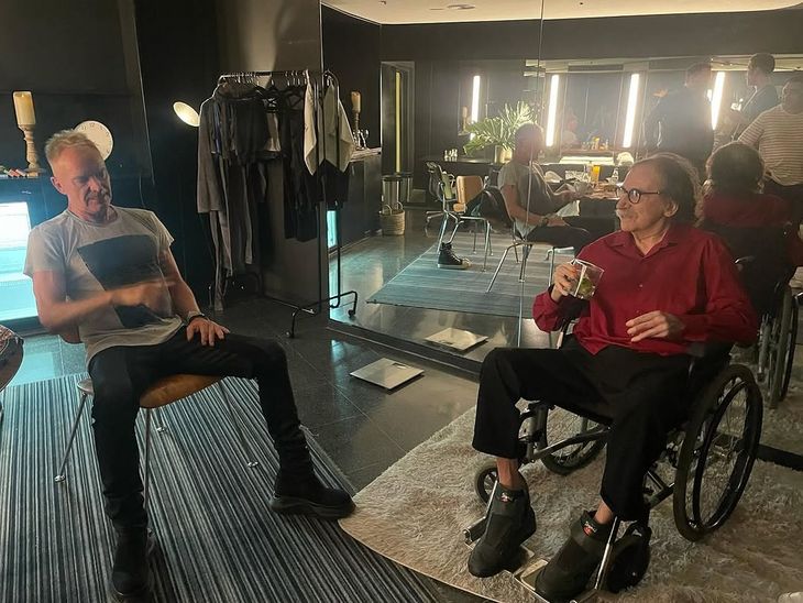“In the City”, the song by Charly García and Sting already has a release date: when will it be