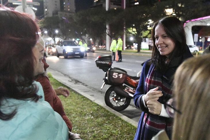 Soledad Martínez destacó los nuevos controles contra drogas en Vicente López. 