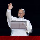 León XIV aludió a la situación en Gaza tras dos años de guerra. León XIV aludió a la situación en Gaza tras dos años de guerra.