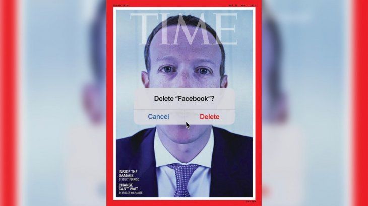 Mark Zuckerberg en la revista Time&nbsp;