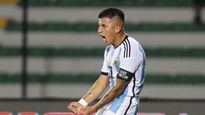 Almada lo grita con todo: el delantero facturó por duplicado y le dio el boleto al Sub 23 para la fase final del Preolímpico.