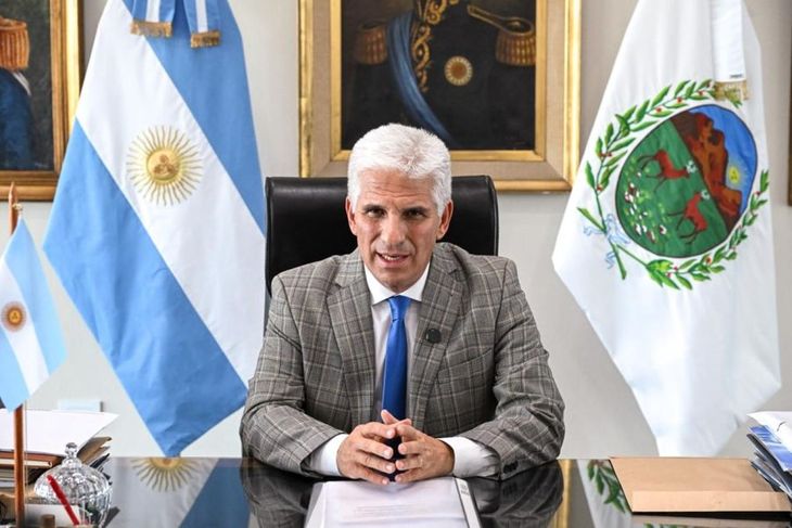 Claudio Poggi anunció un achicamiento del Estado en San Luis.
