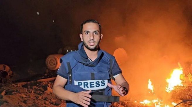 Al-Sharif fue uno de los cinco periodistas asesinados en Gaza este domingo.