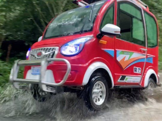 El Chang Li es reconocido como el auto electrico mas barato del mundo.