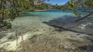 Este es uno de los rincones poco conocidos de la Patagonia.