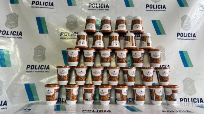 La carga de dulce de leche estaba valuada en millones de pesos.