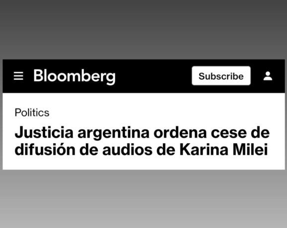 Bloomberg habló de un Bloomberg habló de un