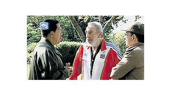 Chávez con Fidel