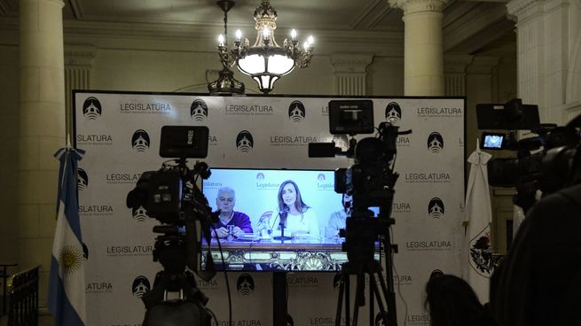 La cobertura periodística del acto de la candidata a vicepresidenta de La Libertad Avanza se vio afectada por la prohibición de ingreso a la prensa.