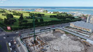 Avanza la obra del Distrito de Arte y Diseño (DAD) sobre el Boulevard Marítimo Patricio Peralta Ramos, frente al campo de golf del Club Mar del Plata, en el corredor costero que conecta Playa Chica con el área portuaria Avanza la obra del Distrito de Arte y Diseño (DAD) sobre el Boulevard Marítimo Patricio Peralta Ramos, frente al campo de golf del Club Mar del Plata, en el corredor costero que conecta Playa Chica con el área portuaria