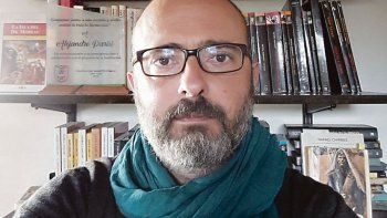 Alejandro Parisi. Su nueva novela policial es “Los pájaros negros”.