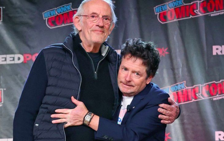 Volver al futuro: la emotiva reunión de Michael J. Fox y Christopher Lloyd