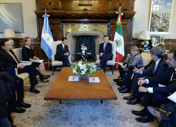 Macri y Peña Nieto hablaron sobre un posible acuerdo  de libre comercio (foto 2)